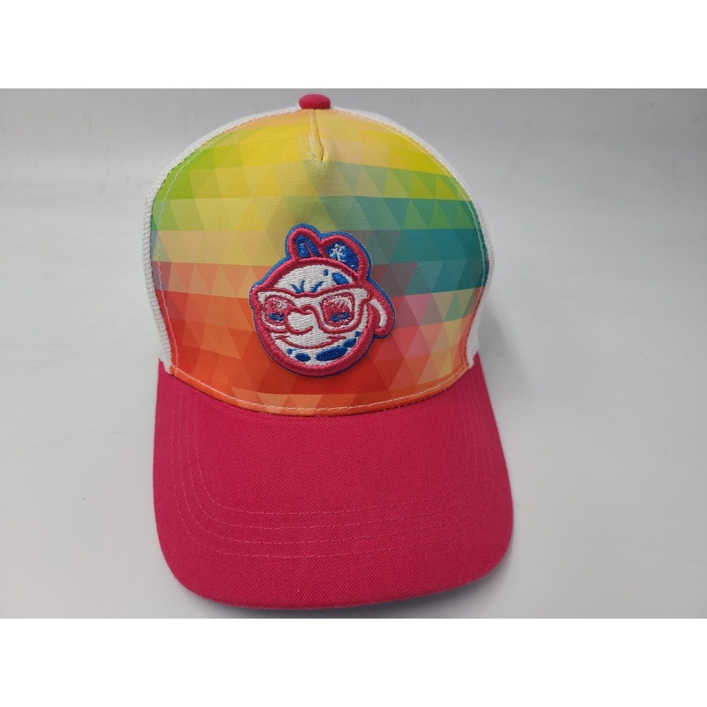 Women Ashville Tourists Bimm Ridder‎ Mesh Trucker Adjustable Hat Cap MiLB Pink
